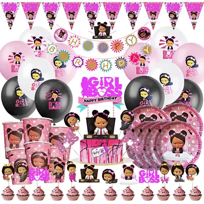 BOSS BABY Cupcake Bracele Banner Party Decoration CAKE BALLOON Table Cake • $3.99