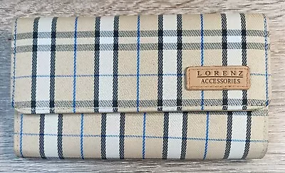 Lorenz Accessories Women's Tartan Check Purse Large • £7.45