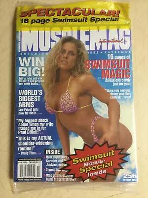 October 2003 Musclemag #256 Swimsuits Special MONICA BRANT Issue SEALED • $49.99