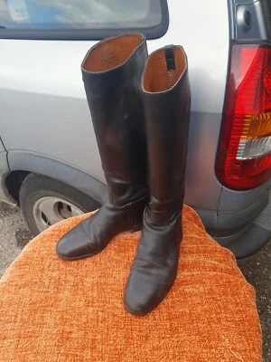 £12 • Buy Pair Vintage 'Hawkins' Mens Leather Riding Boots