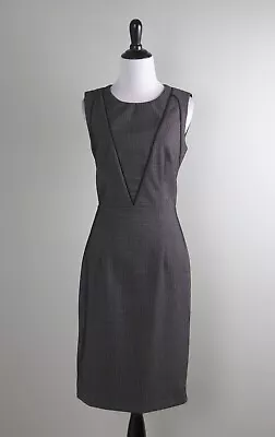 BOSS HUGO BOSS $495 Delasana Lined Star Dot Sleeveless Sheath Dress Size US 4 • $33.99