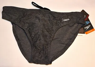 Mens New Swimwear Speedo Solar  Heather Grey • $31.99