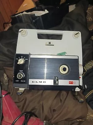 ELMO 8 Mm GP-E Movie Projector Vintage Home Video • $40