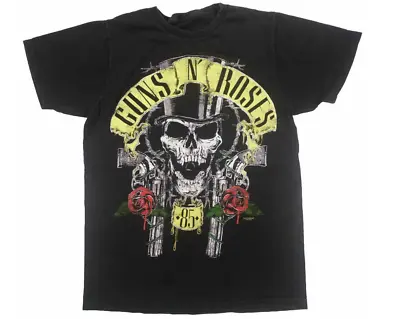 GUNS N ROSES 85 SKULL TOP HAT Vintage ROCK T Shirt 1985 • $7.99