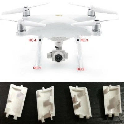 $12.59 • Buy White Landing Gear Cover Case Repair Parts For DJI Phantom 4 Pro /Adv V2.0 Drone