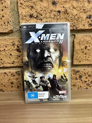 PlayStation Portable PSP Game - X-Men Legends: Rise Of Apocalypse II • $25