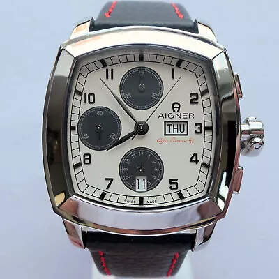 $1185.88 • Buy Alfa Romeo Classic Car Accessory Driver Automatic Valjoux 7750 Chronograph Watch