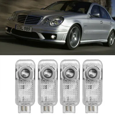 4PCS Mercedess Door Light Car LED Projector Ghost Shadow Lamp For Benzs W211 • $26.80