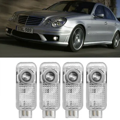 Mercedes Door Light Car LED Projector Ghost Shadow Lamp For Benz W211 4P • $26.95