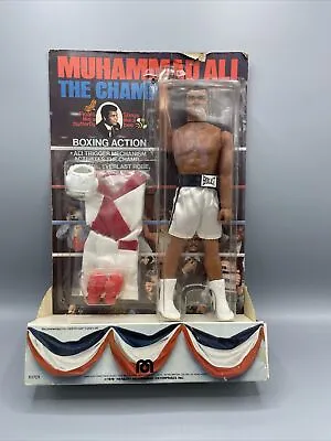 1976 Muhammad Ali Mego The Champ Action Figure In Original Package • $149.99