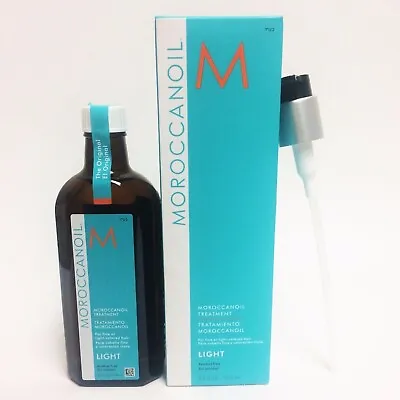 Same Day Ship (LARGE 6.8oz) Moroccan Oil Treatment LIGHT 200ml 6.8 Oz With Pump • $53.99