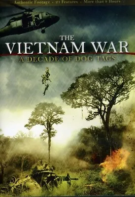 The Vietnam War: A Decade Of Dog Tags DVD • $6.27