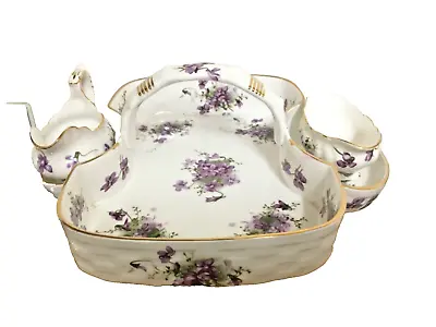 Hammersley Victorian Violets Strawberry Dish • £85