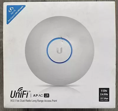 Unifi Access Point AP NEW AC-LR 175.7 X 43.2 Mm 2.4-5 GHz 802.11ac Dual-Radio • £99.99