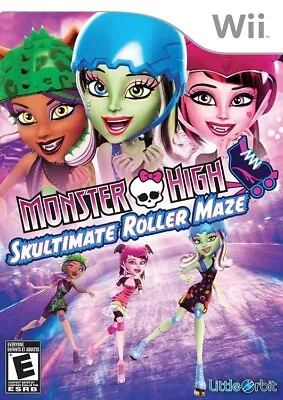 Monster High: Skultimate Roller Maze Nintendo Wii Game • $4.47