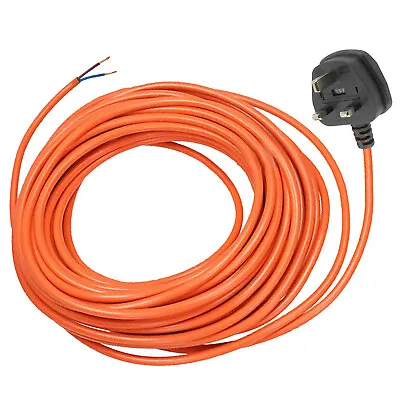 Power Cable For Flymo Hover Vac 280 Lawnmower Extra Long Lead With Plug 12 Metre • £16.99