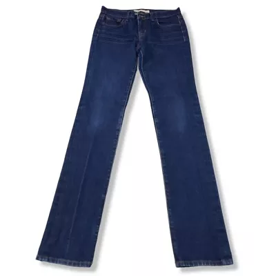 J Brand Jeans Size 27 Women's J Brand Ink Skinny Jeans Stretch Blue Denim Pants  • $25.49