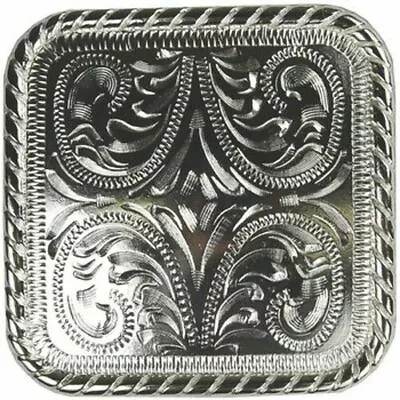 Western Lodge Cabin Kitchen Decor Bright Silver Square Drawer Pulls (6) • $29.95