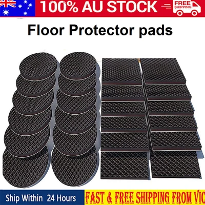 $7.28 • Buy Floor Protector Rubber Feet Chair Leg Pads Self Adhesive Non-slip Sofa Table Mat