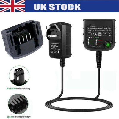 £8.89 • Buy Lithium-Ion Replacement Battery Charger For Black & Decker LBXR20 14.4V 18V 20V