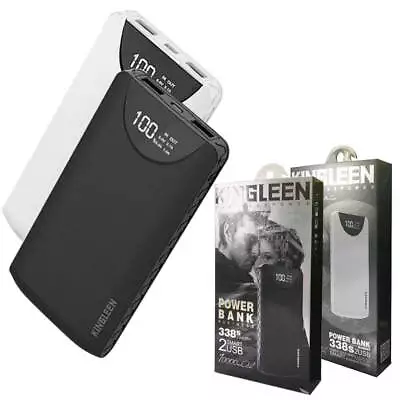 Kingleen 10000 MAh Dual USB Ports Digital Display Power Bank Portable Charger • $23.99