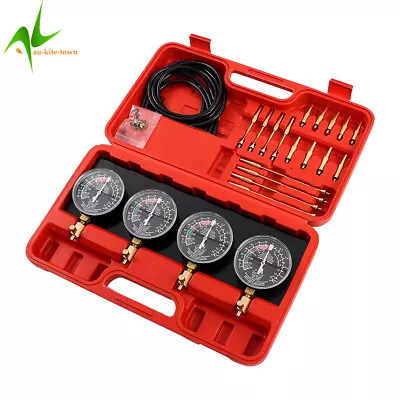 Sync Gauge Set Adjustable Balancers Fuel Vacuum Carburetor Synchronizer Kit Carb • $68.66