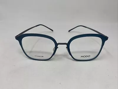 MODO MODEL 4103 TEAL GRAY 49/20/145 EYEGLASSES FRAME Titanium DO65 • $150