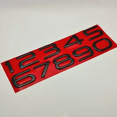 Holden HSV Commodore VE VF Bootlid Number Badges BLACK Other Colors Available  • $30