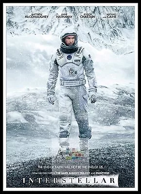 Interstellar Movie Poster A1 A2 A3 • £15.99