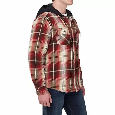 Legendary Outfitters Flannel Hooded Shirt Jacket • $24.99