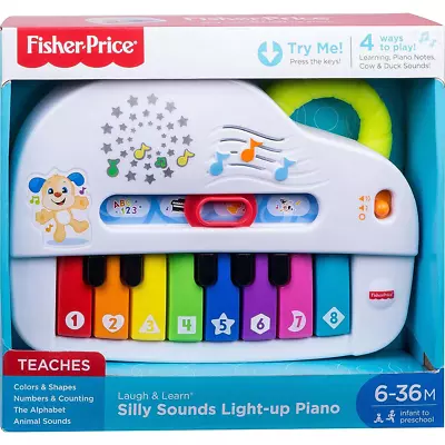 Fisher-Price Laugh & Learn Silly Sounds Piano - LatestBuy • $47.95