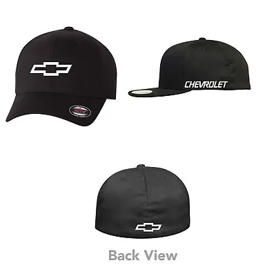 CHEVY Chevrolet CURVED OR FLAT  BILL FLEXFIT HAT  *FREE SHIPPING In BOX* • $19.99