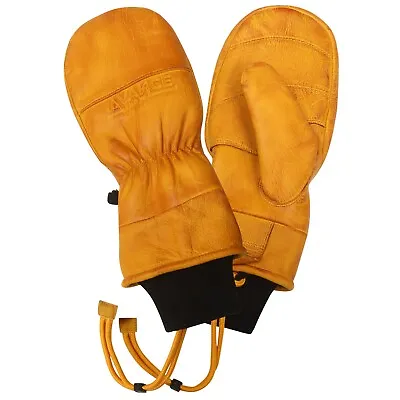 Vance Snow Premium Goatskin Leather Insulated Ski And Snowboard Mittens • $49