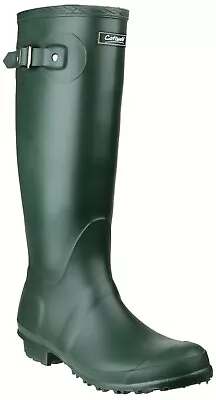 Cotswold Sandringham Green Ladies Waterproof Buckle Up Wellington Boot • £34.80