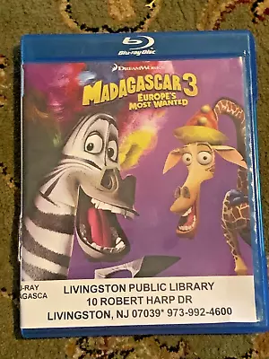 Madagascar 3: Europe's Most Wanted (Blu-ray 2012) • $3.25