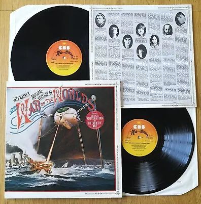 The War Of The Worlds - 1978 Double Vinyl LP With Booklet Jeff Wayne • £5.51