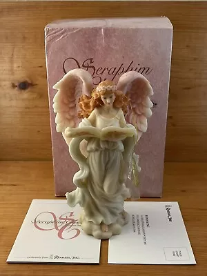 Roman Seraphim Classics Melody Angel Figurine  Heaven's Song  #78069 7.5  (1996) • $29.71