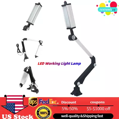 6000K LED Worktable Light Bench Milling Machine Work Light Swing Arm Lamp Light • $25.65