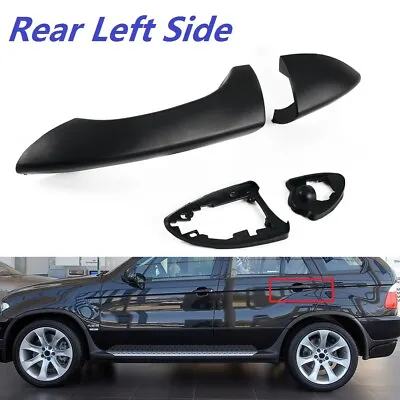 Exterior Outside Door Handle Rear Left Side For BMW X5 E53 00-06 SUV 51218243617 • $18