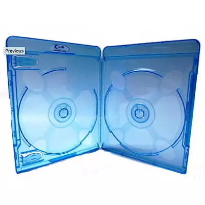 Vortex Double Disc Blu-ray Case Eco-LITE 11mm NEW • $3.25