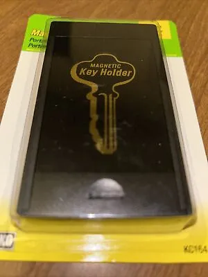 Hy-Ko KC164 Large Secret Hide-A-Key Magnetic Key Holder Black • $6.75