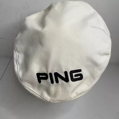 Vintage Ping Golf Flat Cap Promo Beret Paper Boy Made In USA Karsten • $20