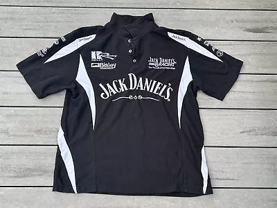 Men’s Size L But More A Medium Jack Daniels Racing Collared Shirt  • $24.99