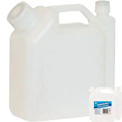 Silverline 2-Stroke Petrol Fuel Oil Mixing Mixtures Bottle Tank 1 Liter • £10.49