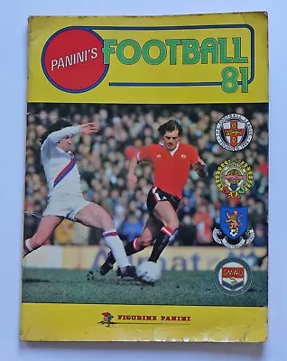 Panini Football 81 Sticker Album. 100% Complete Great Condition • £55.50