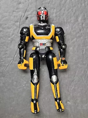 Bandai 1995 MASKED RIDER SUPER GOLD 5  Figure No Accessories Paint Wear Vintage • $7.76