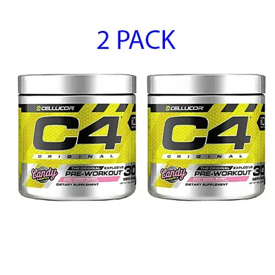 Cellucor C4 30 Servings Pre WORKOUT FREE SHIPPING!! **JUICY CANDY BURST** 2 PACK • $39.99