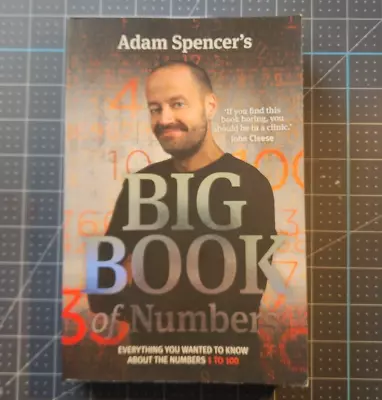 Adam Spencer's Big Book Of Numbers. Paperback Book By Adam Spencer • $9.57