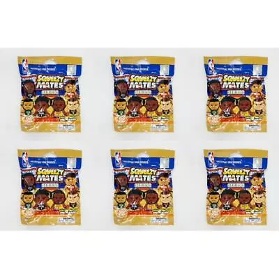 NBA Squeezymates Series 2 Mini Figure Clips : LOT Of 6 NEW Blind Bags! • $29.97