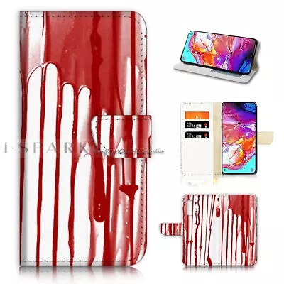 ( For Optus X Power 2 ) Flip Wallet Case Cover AJ40627 Blood • $12.99